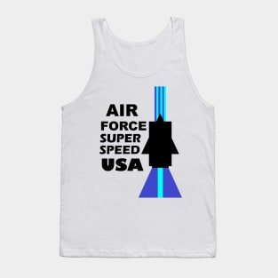 Air Force Super Speed USA Tank Top